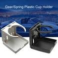 thumbnail image 1 of Porte-gobelets Pliant Support de Bouteille Universel Stable Véhicule RV Bateau Marin Boissons Rack Modifié Raccords d'Organisation des Composants Réglage de l'Engrenage Noir, 1 of 9