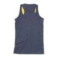 thumbnail image 2 of Girls Youth Wes & Willy  Navy Michigan Wolverines Racerback Tank Top, 2 of 2