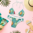 thumbnail image 6 of Bowling Women's Bikini Set with Detachable Sponge, Adjustable Strap | 2-Pack, Beachwear, Poolside, Swimsuit., 6 of 6