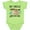 Lime Green, variant on Inktastic My Uncle Loves Me with Sloth and Hearts Boys or Girls Baby Bodysuit