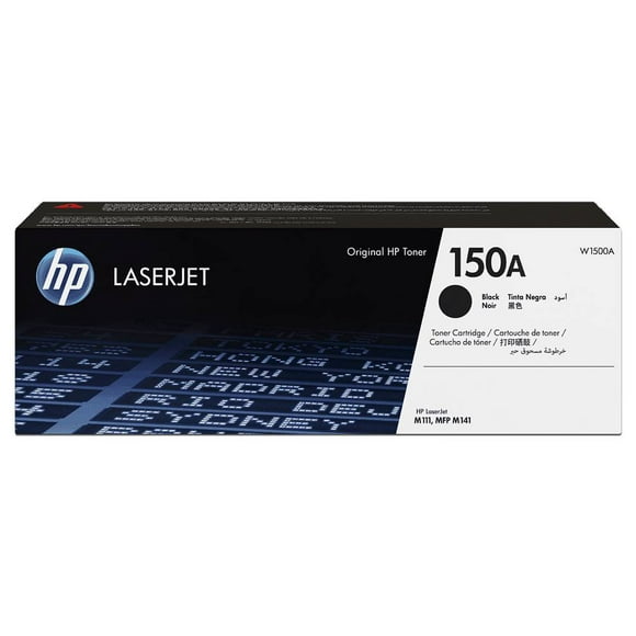 Tóner para impresora HP 150A Negro Original LaserJet W1500A . HP W1500A