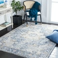 thumbnail image 2 of SAFAVIEH Moondust Dani Oriental Polyester Area Rug, Ivory/Blue, 8' x 10', 2 of 8