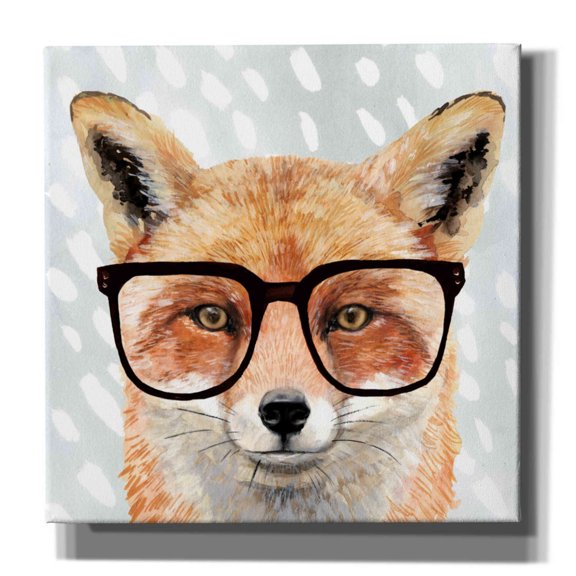 Epic Graffiti 'Four' by Victoria Borges, Canvas Wall Art, 26"x26"