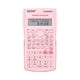 thumbnail image 2 of Calculadora científica multifuncional de doble línea de 12 dígitos, rosa, 2 of 6