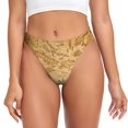thumbnail image 1 of Balery Old Vintage Map Of Sea Tangas de Algodón para Mujer con Estampado – Ropa Interior Sexy, Transpirable, G-string-3X-Large, 1 of 6