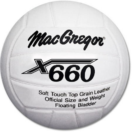 MacGregor X660 Leather Cover Volleyball