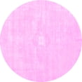 thumbnail image 1 of Ahgly Company Indoor Round Persian Pink Traditional Area Rugs, 5' Round, 1 of 4