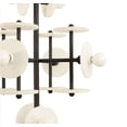 thumbnail image 4 of Amani 9-Light Pendant in Black Cashmere, 4 of 4