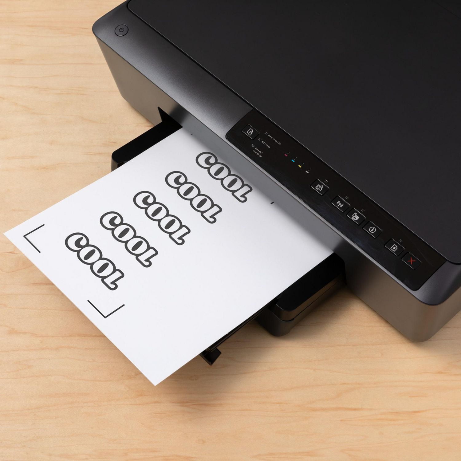 Vinyle imprimable Cricut™ - Lettre US (12 unités), Transparent