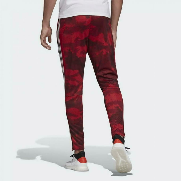 Red camo adidas pants sale