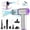 Grey 103, variant on YIKEXINCHEN Handheld Vacuum Cleaner Cordless Car Vacuum 8000Pa 4-in-1 Portable Mini Household Compact Vacuum w/ 7 Attachments&LED Light