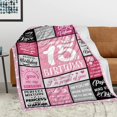 thumbnail image 4 of LHSHID Gift for 15 Year Old Girl 15 Year Old Girl Gift Ideas 15th Birthday Gifts for Girls Birthday Gifts for 15 Year Old Girl 15 Birthday Decorations for Girls Blanket 50"x60", 4 of 7