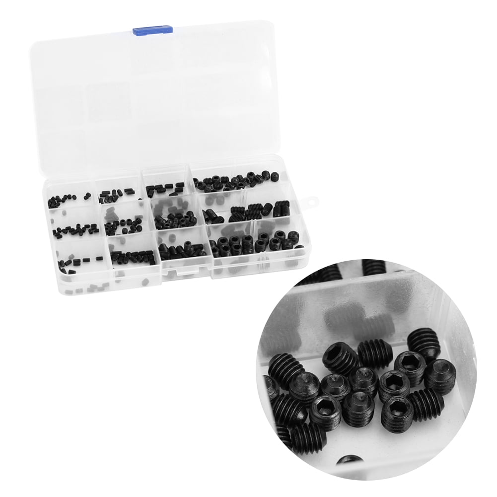 Keenso Allen Head Socket Hex Screws Set, Hex Screws Assortment, For