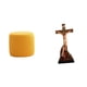 thumbnail image 1 of Escultura de Jesús, adorno decorativo, artesanía, estatua católica religiosa sagrada, reposapiés otomano redondo, taburete para dormitorio, mesa de of, 1 of 8