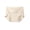 Khaki, variant on Risckoth Women's Mid Waist Cross Front Ribbed Cotton Briefs, Soft Breathable Daily Underpants M-XL