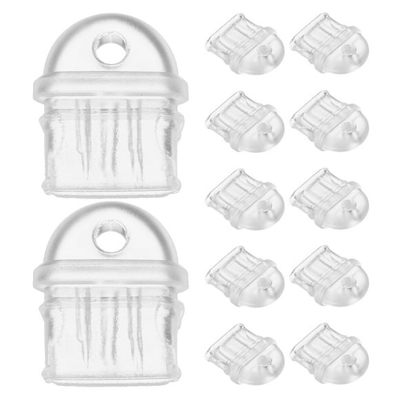 OATIPHO 15Pcs Easy Use Transparent Anti Dust USB Type C Port Plugs for Phone Protection