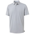 thumbnail image 2 of SYLCLEG Mens Polo Shirts Short Sleeve Casual Solid Stylish Dry Fit Performance Designed Collared Golf Polo Shirts for Men,Silcer Grey,XXXL, 2 of 7