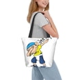 thumbnail image 6 of Lsque Sml Jeffy Pattern Beach Tote,Shoulder Handbag,Spacious Tote Bag,Lightweight Travel Bag,Versatile Shopping Bag, 6 of 6