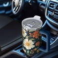 thumbnail image 6 of OBREWU Pioneer Flower Tumbler with Handle and Lid,Pioneer Flower 40oz Double Wall Vacuum Insulated Tumbler,Cups Gift for Women and Men, 6 of 7