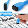 thumbnail image 4 of shiyou-Magnetic Dry Erase Markers Fine Tip, Whiteboard Markers with Eraser, 24 Count Colorful Fine Point for Kids, Low Odor Thin Dry Erase Markers for Calendar Boards, 4 of 4