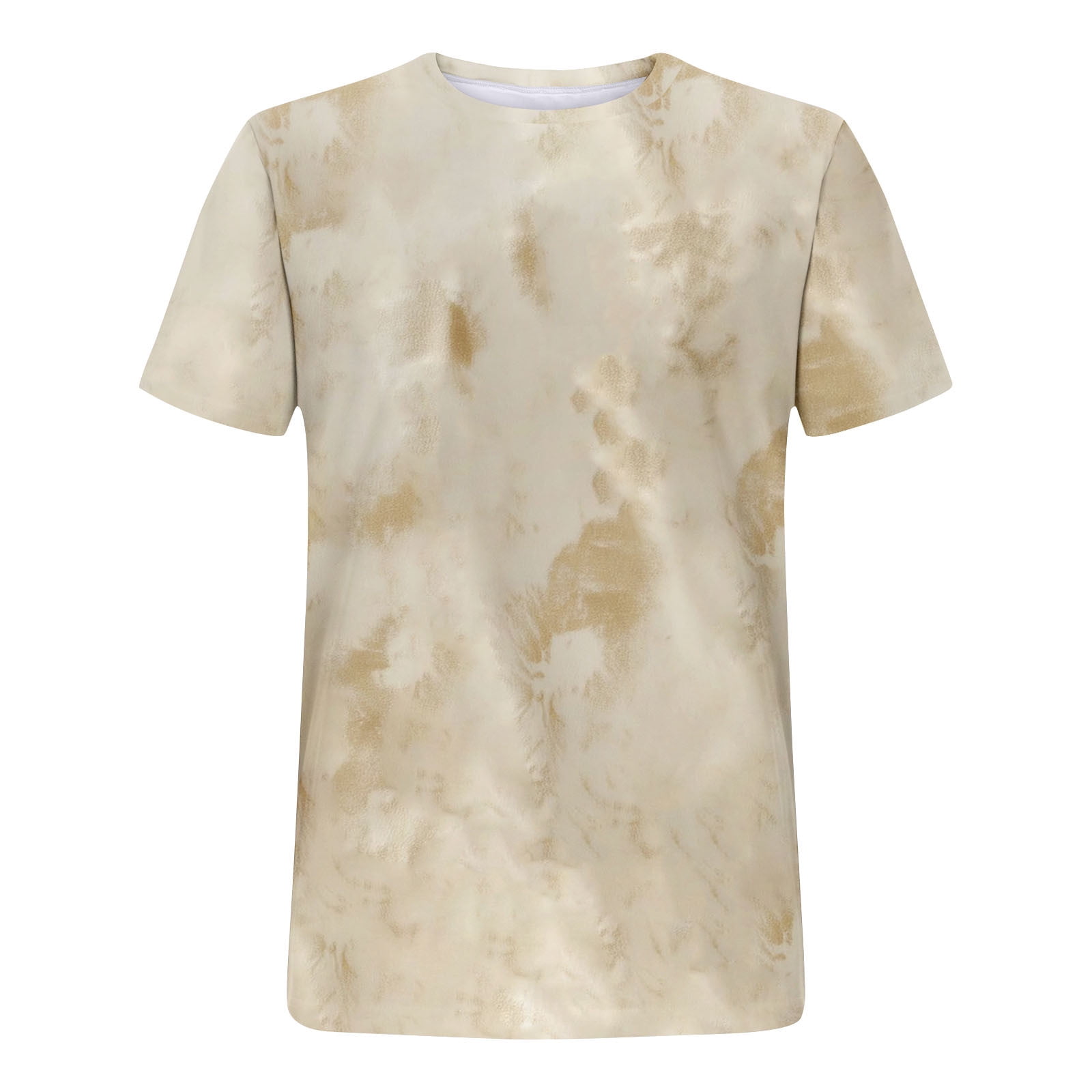 CYiJun Men's Graphic T-Shirt Crew Neck Short Sleeve Tee Soft Stretch Casual Printed Top