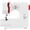 Red, variant on Mini Sewing Machine, Portable Multi-Purpose Crafting Mending Machine Household 12 Built-in Stitches & Double Thread for Beginners Blue