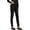 Black, variant on Women's Stretchy Straight Leg Work Pants with Pockets Pull On Dress Slacks High Waisted Tummy Control Business Casual Trousers for Office Travel 1PC,Black,L
