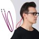 thumbnail image 5 of Cordón para correa de gafas para hombres y mujeres - Cadena para correa de gafas - Gafas de sol Púrpura, 5 of 8