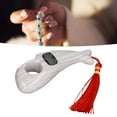 thumbnail image 4 of Digital Beads Counter, 60mAh Battery Prayer Bead Counter Plastic Noiseless  For Finger Movement White, 4 of 8