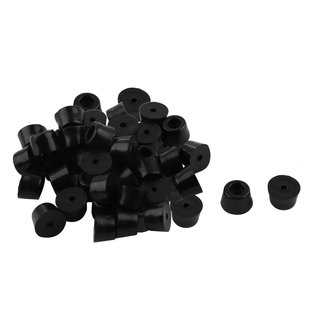 50pcs Rubber Feet Bumper Pads Washer for Amplifier Speaker Leg ...