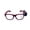 Pink, variant on Xinwanna Wireless LED Light Up Glasses Glow in The Dark Neon Rave Glasses for Bar Birthday Party DJ Stage Performance Cosplay (White)