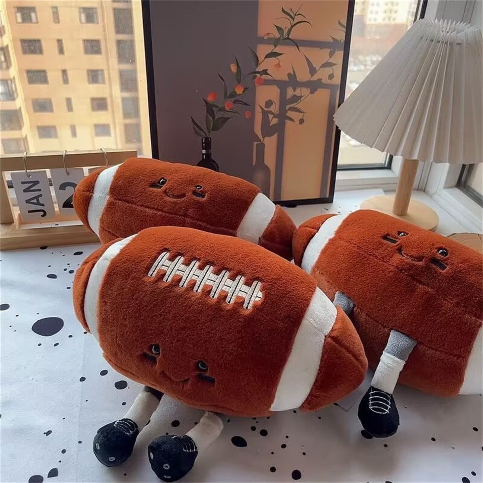 Jellycat Amuseables Football Stuffed Toy, 7.8 inches Sports