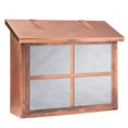 thumbnail image 1 of Americas Finest Lighting AF-3133-OP-WW Window 14 Large Mailbox&#44; Wispy White - Old Penny, 1 of 1