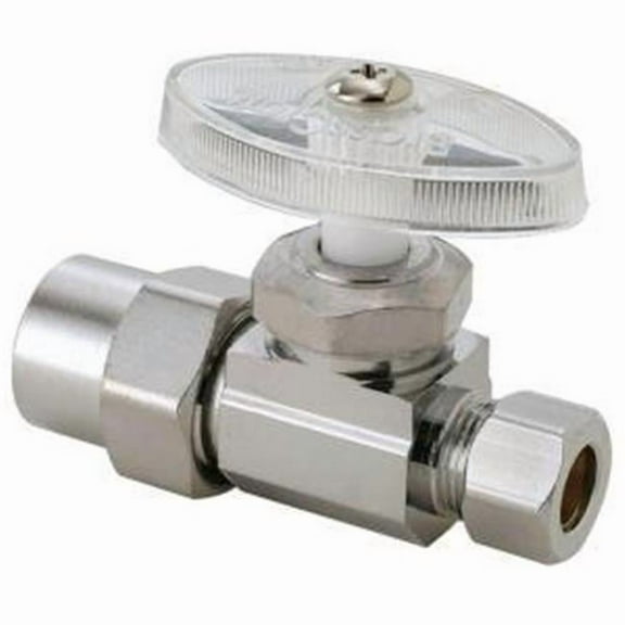 Brasscraft Manufacturing PR14XC1 Valve Stright 0.5 in. Nom Cpvc x 0.375 in.