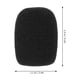 thumbnail image 2 of unbranded 10Ud Cubiertas De Espuma Para Micrófono De Protección Contra Ruido Color Negro, 2 of 6