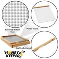 thumbnail image 4 of 8 Frame Beehive Screened Bottom Board Dipped in 100% Beeswax for Langstroth Beekeeping, 4 of 7