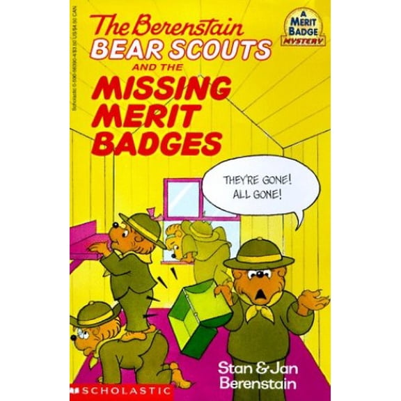 Pre-Owned The Berenstain Bear Scouts and the Missing Merit Badges (Paperback) 0590563904 9780590563901