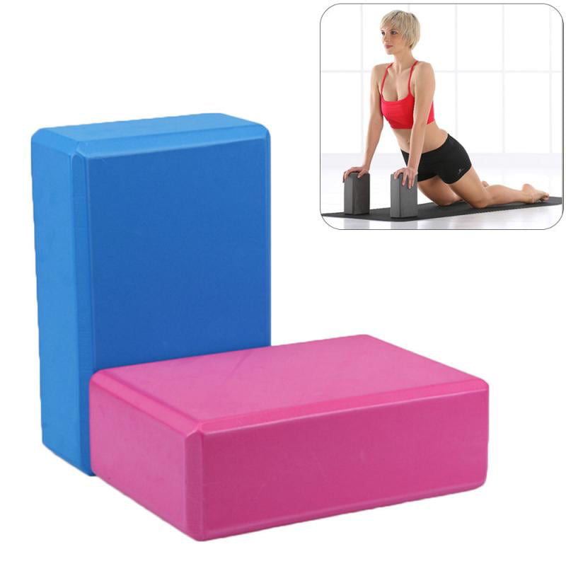 Yoga Block Foam Brick Stretching Aid Pilates For Exercise Fitness 