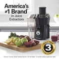 thumbnail image 2 of Hamilton Beach 67601A Powerful 800W Big Mouth Countertop Juice Extractor, Black, 2 of 9