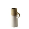 thumbnail image 2 of Mercana Hindley I Small Two-Toned White/Natural Ceramic Jug, 2 of 5