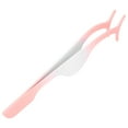 thumbnail image 2 of False Eyelashes Tweezers, Moderate Elasticity Eyelashes Clip Practical Stainless Steel  For Eyelash Beauty Training School Gradient Blue,Gradient Rose Red,Gradient Orange,Gradient, 2 of 8