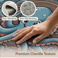 thumbnail image 6 of ODIKA 6'x9' Washable Area Rug Easy Care, Non-Shedding, Cartoon Whimsical Nautical Cephalopod Dusty Muted Pirate Palette for Queen Size Bedroom Under Bed Master Suite, 6 of 7