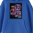 thumbnail image 2 of Bioworld Five Nights at Freddy's Fun Time Characters Youth Royal Blue Hoodie-M, 2 of 4