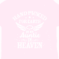 thumbnail image 4 of Inktastic Handpicked for Earth by My Auntie in Heaven with Angel Wings Boys or Girls Toddler T-Shirt, 4 of 5