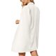 thumbnail image 5 of Txlixc Vestido de chal femenino, botón de doble fila Txlixc  moda, 5 of 6