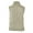Khaki, variant on Monterey Club Men's Lightweight Microfiber Dobby Full Zip Sport Vest #1927