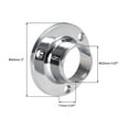 thumbnail image 2 of Closet Rod Flange 22mm/0.87“ Dia.  Wardrobe Socket Bracket Support Holder for Pipe 2 Pcs, 2 of 5