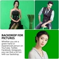 thumbnail image 4 of MasteelfCA 1pc Photographic Cloth Solid Green Color Backdrop Simple Background Fabric, 4 of 7