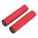 thumbnail image 2 of 30g 1 par de fundas de manillar de silicona ligeras para MTB funda de manillar de espuma antideslizante color rojo, 2 of 8