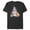 Dark Heather, variant on Disney Princess Sparkle Squad Christmas Holiday Castle - Short Sleeve Blended T-Shirt for Adults - Customized-Dark Heather